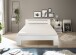 Bett >Cannes< in Weiß - 145x71x204cm (BxHxT)