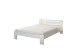 Bett >Cannes< in Weiß - 145x71x204cm (BxHxT)