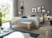 Bett >Cannes< in Eiche San Remo hell - 145x71x204cm (BxHxT)