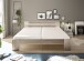 Bett >Cannes< in Eiche San Remo hell - 185x71x204cm (BxHxT)