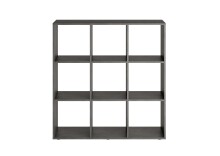 Raumteiler >Lobo< in Matera Nachbildung aus MDF - 104,5x108,5x33cm (BxHxT)