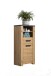 Badkommode >Follow< in Artisan Eiche Melamin - 53x118x35 (BxHxT)