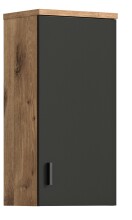 Wandhängeschrank >Grado< in nox oak -...
