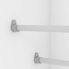 Schuhschrank >Goswin< in Sonoma Eiche - 50x180,5x20cm (BxHxT)
