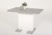 Säulen-Esstisch >Köln< in Beton-Optik - 150x76x70cm (BxHxT)