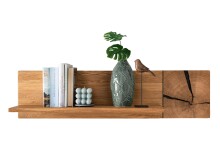 Wandboard >KM-0660< in braun aus Wildeiche massiv...
