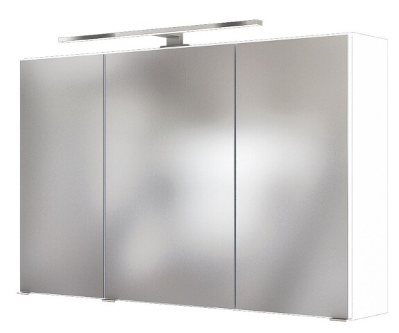 Spiegelschrank >Florida< in weiß - 120x64x20cm (BxHxT)