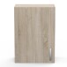 Wandhängeschrank >Paprika< in SONOMA EICHE/BETON     - 50x70x30cm (BxHxT)
