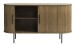 Sideboard >Nerja< in Eiche braun furniert - 140x76x45 (BxHxT)