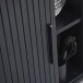 Highboard >Nerja< in Schwarz  - 100x118x45 (BxHxT)
