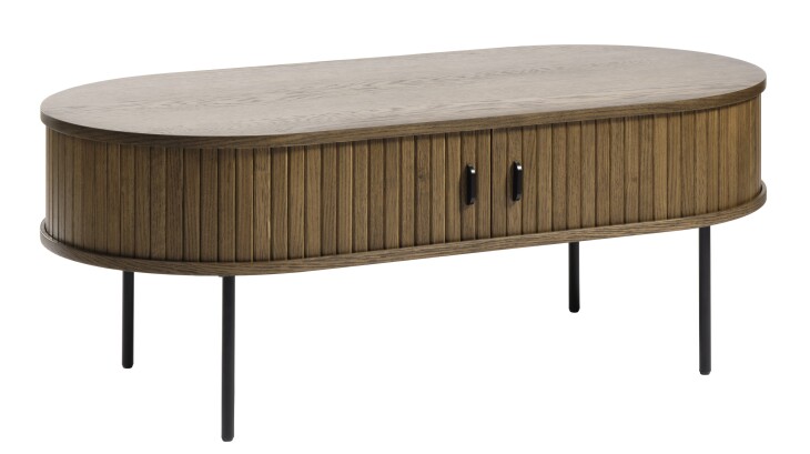 Couchtisch >Nerja< in Eiche braun furniert - 120x45x60 (BxHxT)