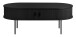 Couchtisch >Nerja< in Schwarz - 120x45x60 (BxHxT)