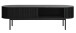 TV-Schrank >Salou< in Schwarz Lackiert - 160x48x45 (BxHxT)