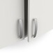 Hängeschrank >Nova< in matt weiss - 80x60x28cm (BxHxT)