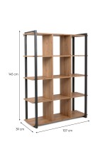 Wohnzimmer-Set >Arvada< (3 teilig) in Artisan Eiche / Anthrazit aus MDF