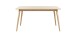 Esstisch >Blanes< in Klar Lackiert - 150x75x90 (BxHxT)