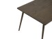 Esstisch >Blanes< in Smoked Klar Lackiert - 150x75x90 (BxHxT)