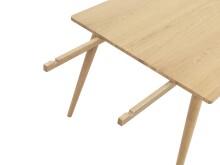 Ansteckplatte >Blanes< in Klar Lackiert - 45x90x2,5 (LxBxH)