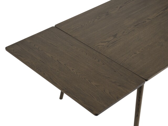 Ansteckplatte >Blanes< in Smoked Klar Lackiert - 45x90x2,5 (LxBxH)