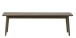 Bank >Blanes< in Smoked Klar Lackiert - 150x45x35 (BxHxT)