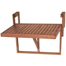 Balkonhängetisch >Berkeley< in braun aus Holz...