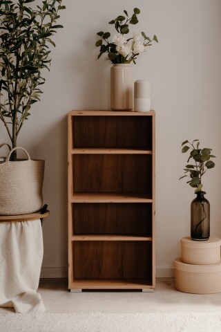 Regal >Fyn< in Artisan Oak - 46x96,5x33,5cm (BxHxT)