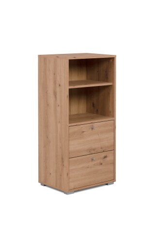 Regal >Fyn< in Artisan Oak - 46x96,5x33,5cm (BxHxT)