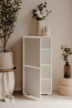 Aktenschrank >Fyn< in weiß - 46x96,5x33,5cm (BxHxT)
