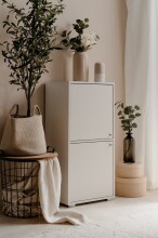 Aktenschrank >Fyn< in weiß - 46x96,5x33,5cm (BxHxT)