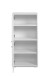 Aktenschrank >Fyn< in weiß - 46x96,5x33,5cm (BxHxT)