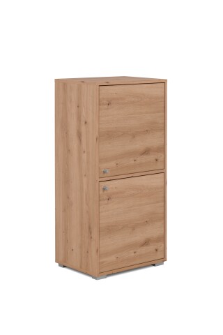 Aktenschrank >Fyn< in Artisan Oak - 46x96,5x33,5cm (BxHxT)