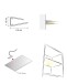 LED Glaskantenbeleuchtung >Hartford< in Kaltweiss - 6x1,1x2,2 (BxHxT)
