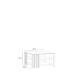 Couchtisch >Cardigan< in Artisan Eiche / Schwarz - 80x45x80cm (BxHxT)