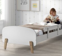 Bettschutzgitter >KIDDY< in weiß -...