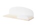 Wandregal >KIDDY< in weiß aus Massiv Kiefer und MDF - 65x25x22cm (BxHxT)