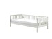 Funktionsbett >FRITZ< in Kiefer massiv weiß lackiert - 211,2x68x97,8 (BxHxT)