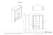 Kleiderschrank >KIDDY< in Weiß aus Massiv Kiefer und MDF - 133x190x55cm (BxHxT)