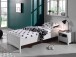 Jugendzimmer-Set >ERIK< in Weiß aus Massiv Kiefer und MDF