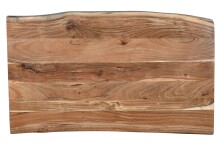 Couchtisch >Coffetable< in Akazie / schwarz - 110x45x65 (BxHxT)