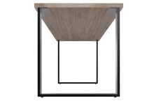 Schreibtisch >HOME DESK< in Eiche Sägerau Nachbildung - 159x75x70cm (BxHxT)