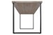 Schreibtisch >HOME DESK< in Eiche Sägerau Nachbildung - 159x75x70cm (BxHxT)