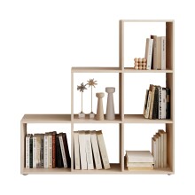 Regal >Luna< in Eiche Sonoma

 - 112x114x35cm (BxHxT)