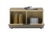 Schuhbank >Melisande< in Artisan Eiche Nachbildung  - 85x45x38cm (BxHxT)