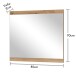 Garderobenspiegel >Melisande< in Spiegel - 85x70x2cm (BxHxT)