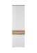 Garderobenschrank >Melisande< in Weiß matt - 60x200x38cm (BxHxT)