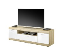 TV-Board >Nobe< in Eiche Artisan - 165x49x43cm (BxHxT)
