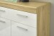 TV-Board >Nobe< in Eiche Artisan - 165x49x43cm (BxHxT)
