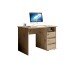Schreibtisch >Flinn< in Eiche Artisan - 110x75x65cm (BxHxT)
