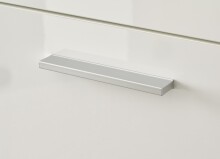 Garderoben-Set >Nobe< in Weiß-Eiche Artisan - 255x195x38cm (BxHxT)