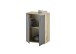 Kommode >BC 1040< in Grau matt - 60x84x35 (BxHxT)
